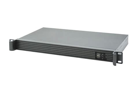 19 Inch Mini Itx Rack Mount 1u Server Case Ipc C125b 25cm Depth