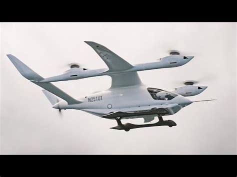 Alia 250 EVTOL Aircraft Achieves Piloted Transition Flight YouTube