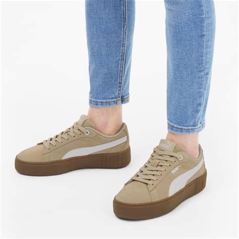 Puma Smash Platform V2 Suede Womens Sneakers Puma