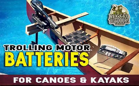 Trolling Motor And Battery