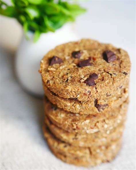 Biscuits à lokara et petit épeautre au pépites de chocolat et