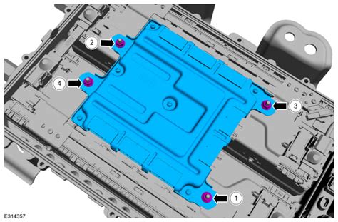 Ford Escape Removal And Installation Battery Energy Control Module Becm Hybrid Electric