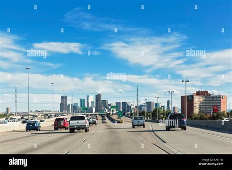 USA, Colorado, Denver, Highway, Interstate 25 Stock Photo - Alamy