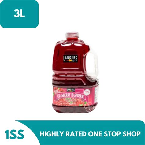 Langers Cranberry Raspberry Juice Cocktail 3l Lazada Ph