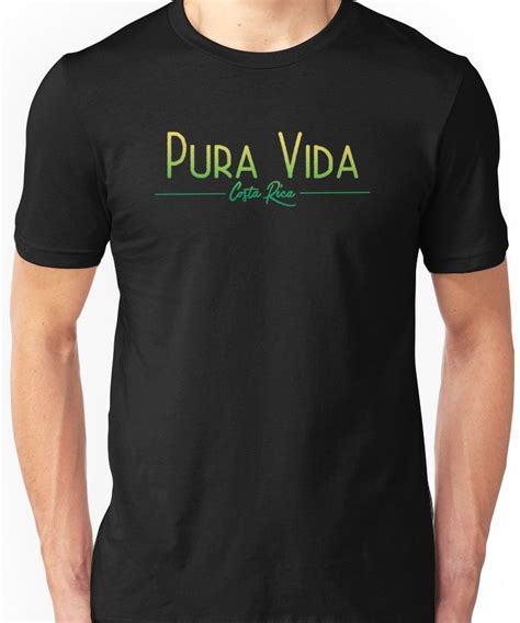 Pura Vida Costa Rica T Shirt By Kudostees T Shirt Shirts Classic