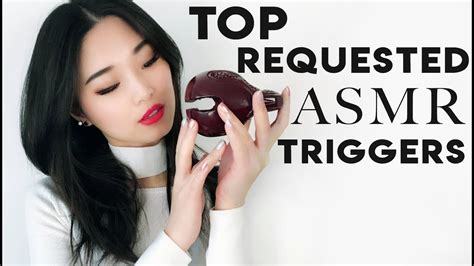 Asmr Top Requested Asmr Triggers Youtube