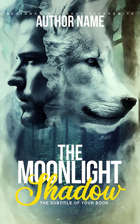 The moonlight shadow Premade book cover