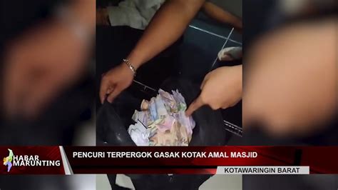 Pencuri Terpergok Gasak Kotak Amal Masjid Youtube