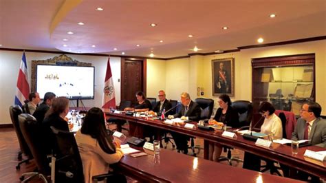 El Perú y Costa Rica aprobaron Programa de Cooperación Bilateral 2024