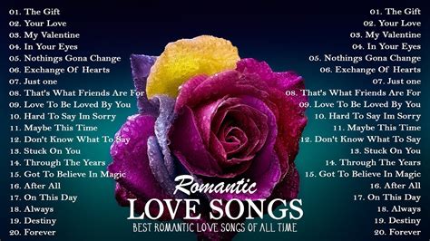 Beautiful Love Songs Of The 70s 80s And 90s Love Songs Of All Time Playlist Youtube