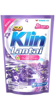 Soklin Pembersih Lantai Lavender Bloom Harum Tahan Lama