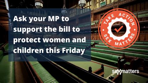 Urgent Ask Your Mp To Support The Bill Sex Matters