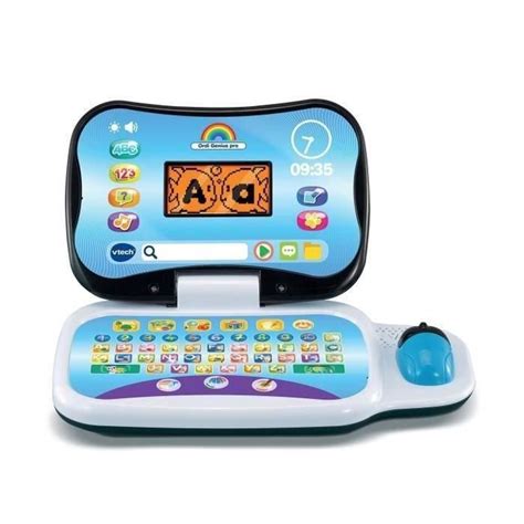 Ordinateur éducatif VTECH ORDI GENIUS PRO NOIR pour enfants de 3 à 7