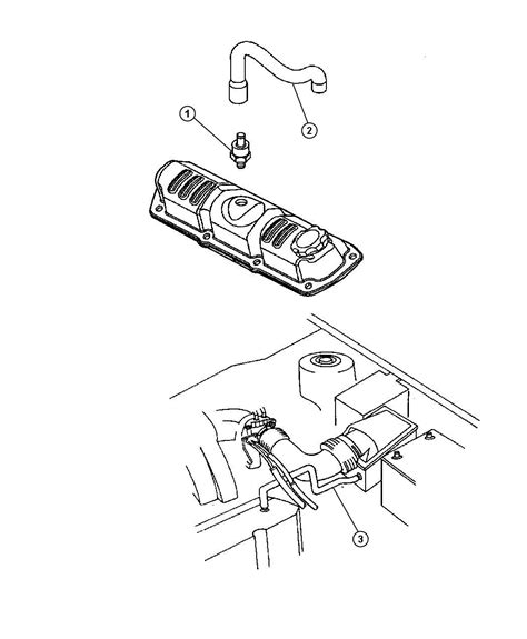 Dodge Caravan Hose Pcv Valve To Intake Manifold Use And After