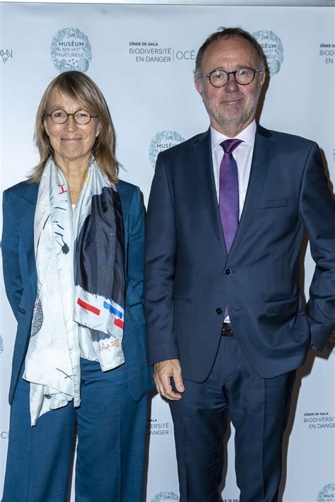 Photo Exclusif Françoise Nyssen et Bruno David Président du Muséum