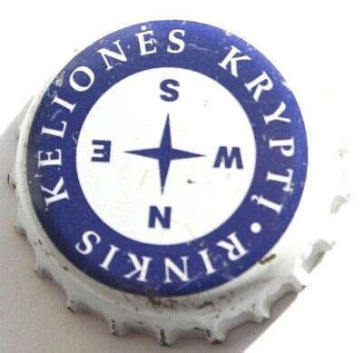 Lithuania Utenos Rinkis Keliones Krypti Beer Bottle Cap Kronkorken