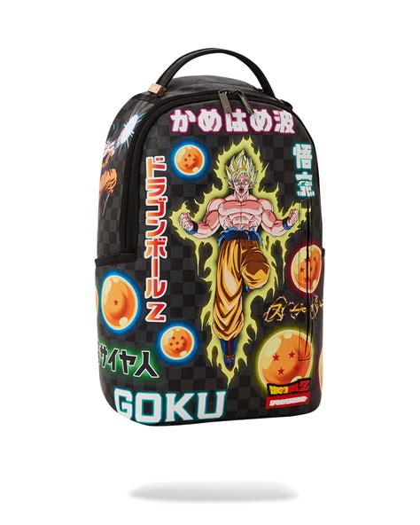 Sprayground Dragonball Z Neon Trip Backpack Attach Boutique