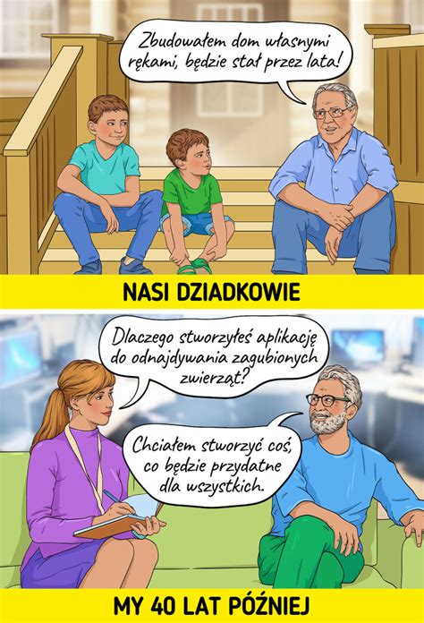 Komiks W O Tym Jakimi B Dziemy Dziadkami Jasna Strona