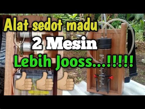 Test Kecepatan Alat Sedot Madu Kelulut YouTube