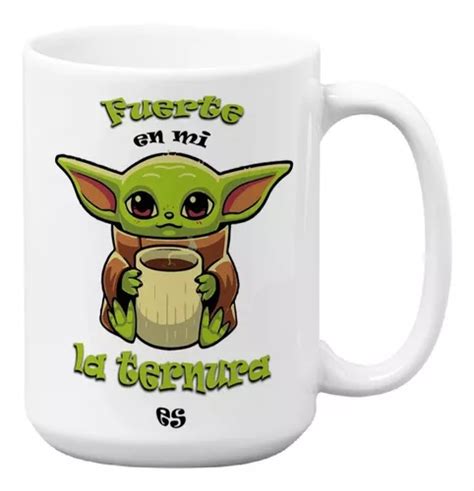 Taza Personalizada Grande 15 Onzas Baby Yoda Cuotas sin interés