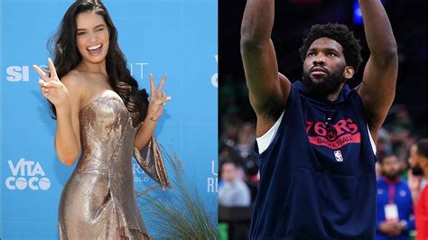 Joel Embiid Girlfriend Who Is Brazillian Swimsuit Model Anne De Paula