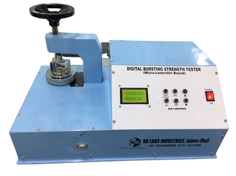 Single Head Digital Bursting Strength Tester Ac At Rs In Jaipur