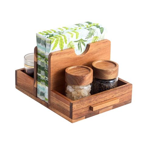 Decent Vrvege Napkin Holder Napkin Holders With Built In Salt Pepper