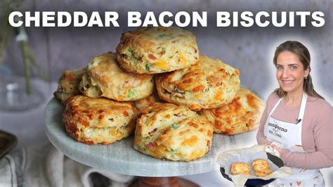 Cheddar Bacon Biscuits Easy Homemade Recipe Youtube