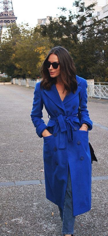 Royal Blue Trench Coat Kleuren