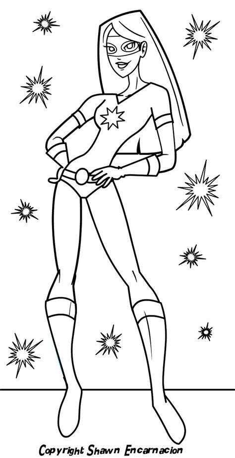 Superhero Outline Drawing At Getdrawings Free Download