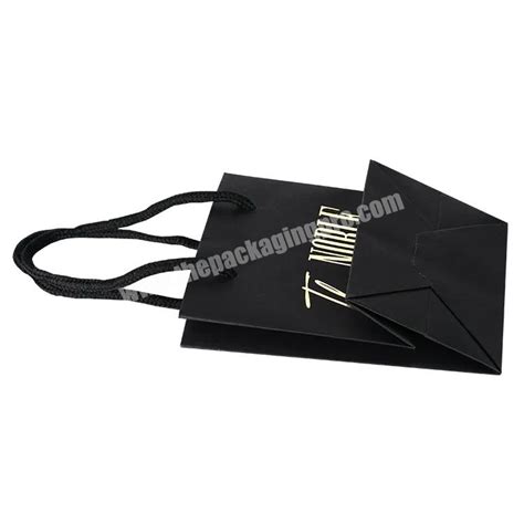 Gift Packaging Shopping Paper Bag With Own Design Wholesale