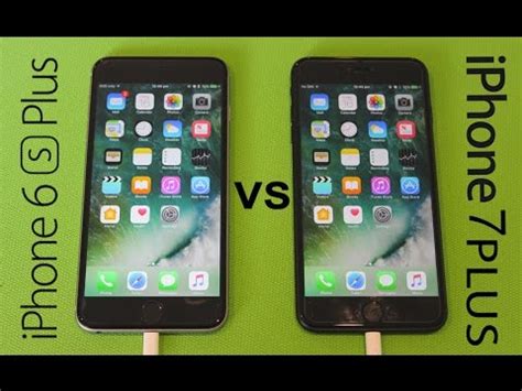 IPhone 7 Plus VS IPhone 6s Plus SPEED TEST YouTube