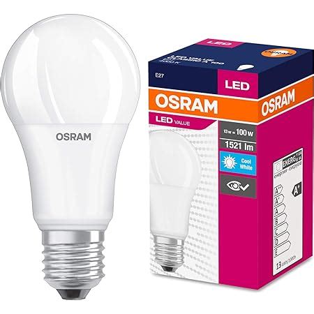 Osram Value Classic A 100 Ampoule LED 220 240 V 14 5 W 4000 K E27