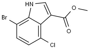 Methyl Bromo Chloro H Indole Carboxylate