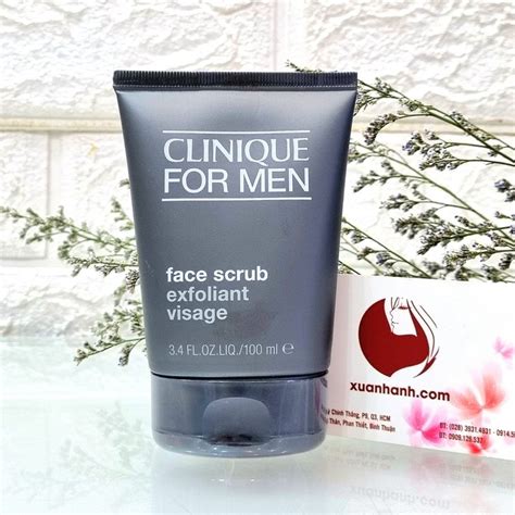 Rửa Mặt Tẩy Tế Bào Chết Clinique For Men Face Scrub 2in1 Sạch Sâu Cho Da 100ml