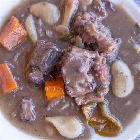 Pressure Cooker Jamaican Oxtail Stew Recipe Oxtail Recipe Pressure Cooker Jamaican Oxtail