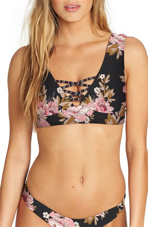 Billabong Mellow Luv Plunge Reversible Bikini Top And Bottom Set