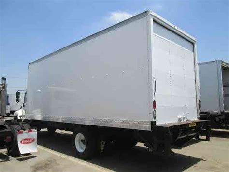 Hino 268 Box Truck 24ft 26ft 29ft Liftgate Auto Freight Delivery