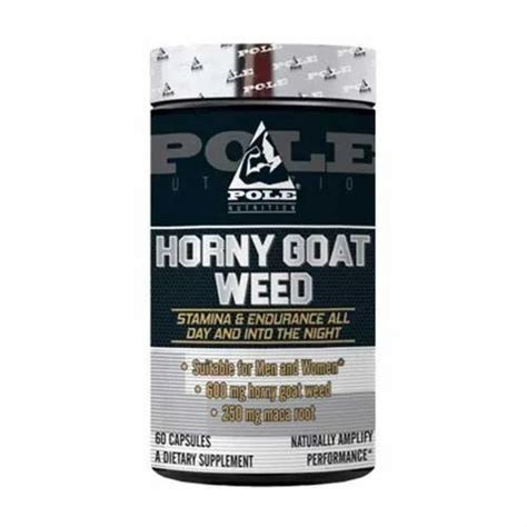 Pole Nutrition Horny Goat Weed 60 Capsules At Rs 2400 Bottle Herbal