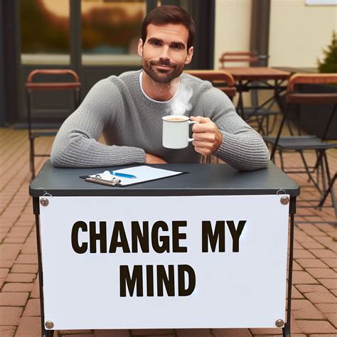 Change My Mind Blank Template Imgflip