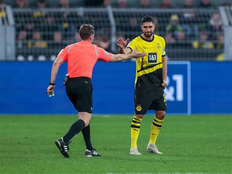 BVB Can über zurückgenommene Rote Karte Nicht mal Foul kicker