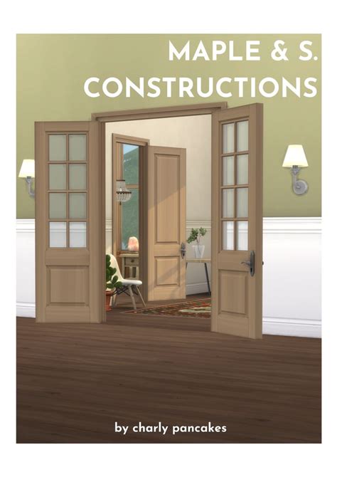 Maple S Constructions Pt Overview Charly Pancakes Sims