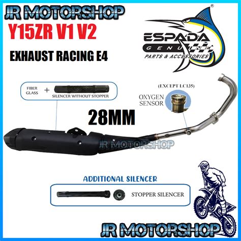 Espada Racing Exhaust Std Cutting Original Ekzos Pipe E E Y Zr