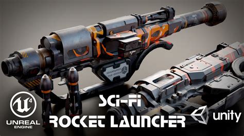 Artstation Sci Fi Rocket Launcher Skin Editionno Skin