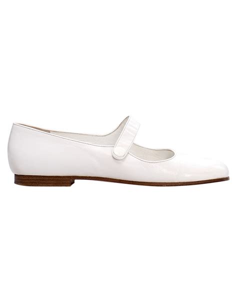 Courrèges White Mary Jane Style Shoes Courrèges La Doyenne