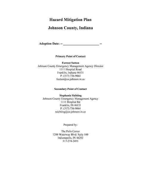 Fillable Online Johnson County Indiana Fax Email Print Pdffiller