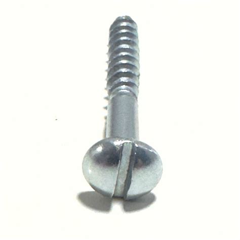 Slotted Round Head Woodscrew ZP Woodscrews Screws For Metal From