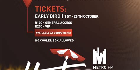 Metro Fm Heatwave Computicket Boxoffice