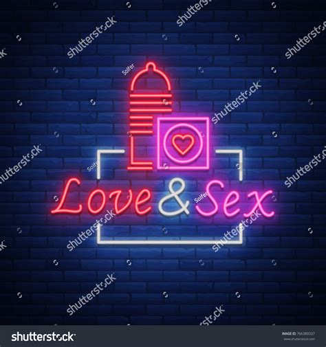 Sex Shop Neon Sign Logo Vector Stock Vector Royalty Free 766389337 Shutterstock