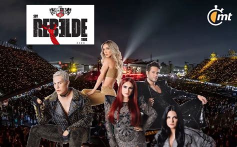 Soy Rebelde Tour CdMx horario setlist y cómo llegar al Foro Sol